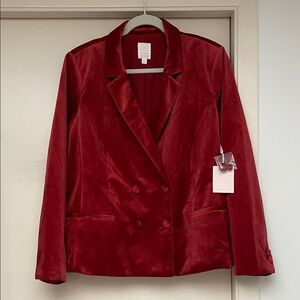 HOLIDAY VELVET PARTY JACKET  XXL